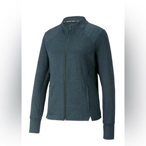 Puma Women’s CLOUDSPUN Heather Full Zip Golf Jacket
